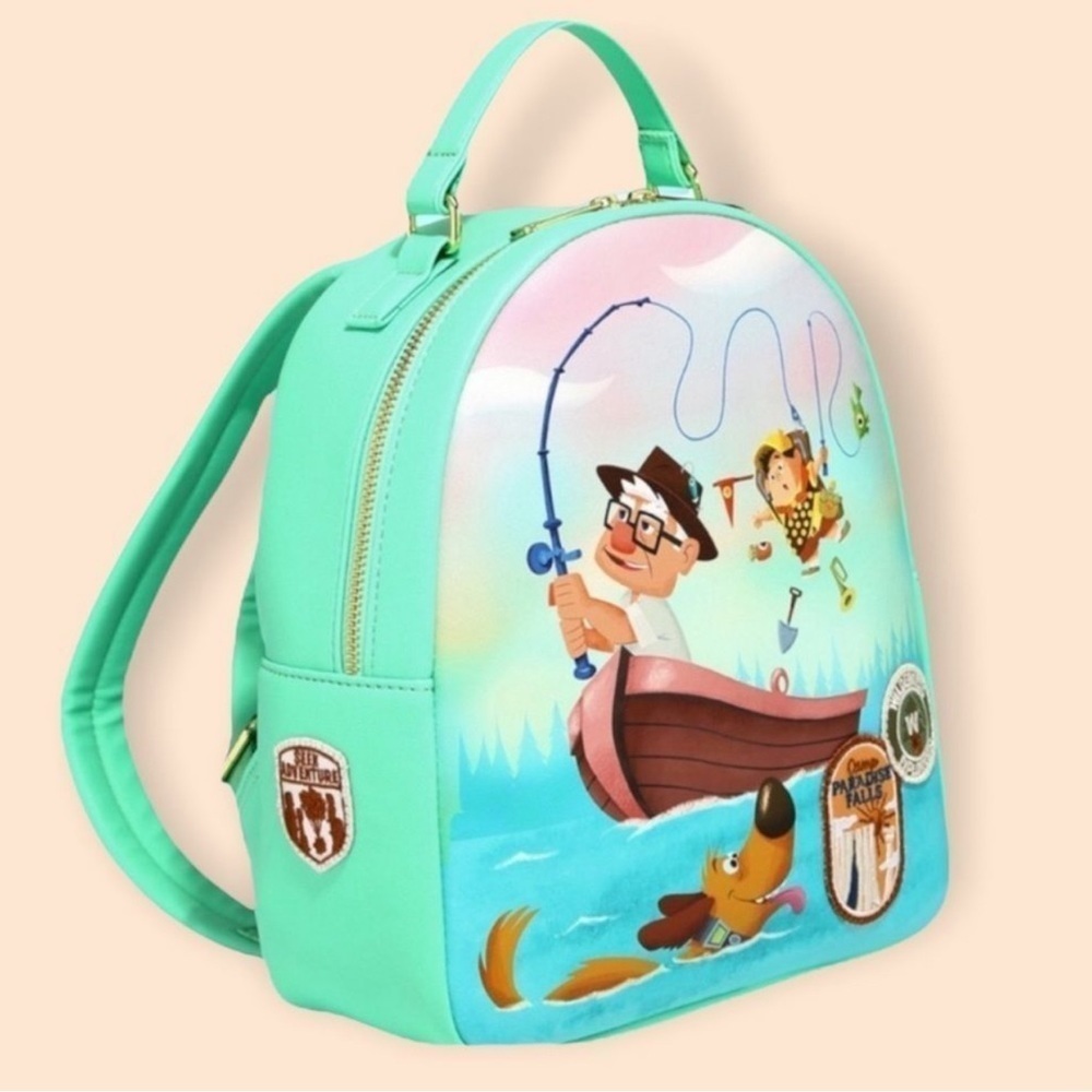 - Her Universe Carl and Russell Fishing backpack